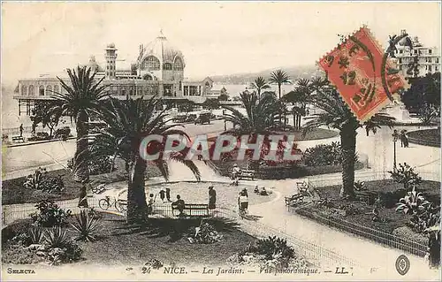 Cartes postales Nice Les Jardins Vue panoramique