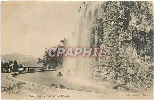 Ansichtskarte AK Nice La Cascade du Chateau