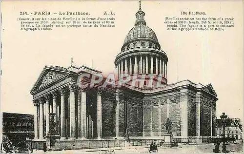 Cartes postales Paris Le Pantheon