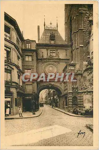 Ansichtskarte AK ROUEN La Grosse Horloge - L'Arcade