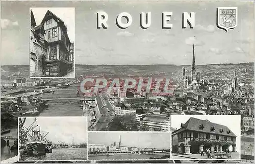 Cartes postales ROUEN Divers aspects de la Ville Musee