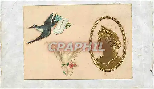 Cartes postales SOUVENIR Femme