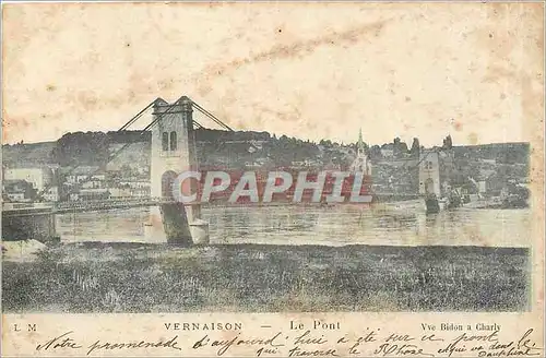 Cartes postales VERNAISON Le Pont