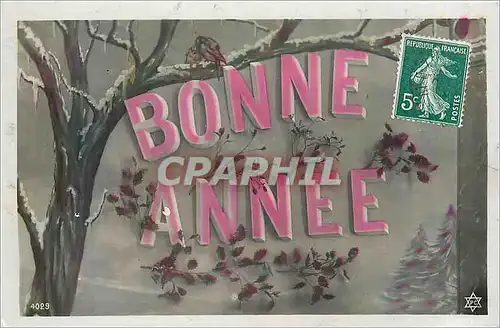 Cartes postales Bonne Annee