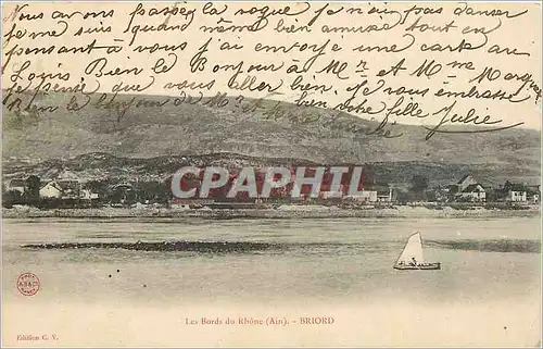Cartes postales Les bords de Rh�ne  BRIORD