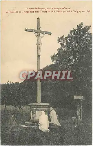 Cartes postales La Grande-Trappe Calvaire de la Trappe