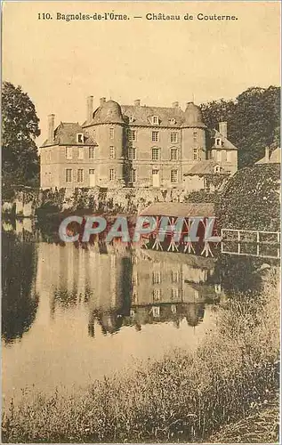 Cartes postales BAGNOLES-DE-L'ORNE Ch�teau de Couterne