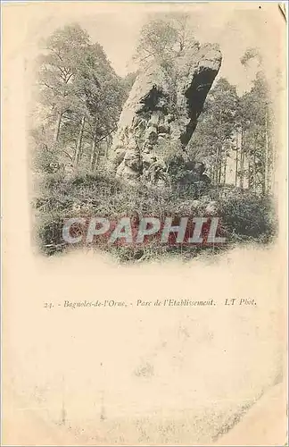 Cartes postales BAGNOLES-DE-L'ORNE Parc de l'Etablissement