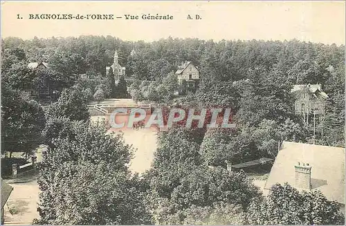 Cartes postales BAGNOLES-DE-L'ORNE Vue d'ensemble