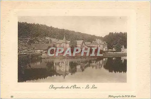 Cartes postales BAGNOLES-DE-L'ORNE Le Lac