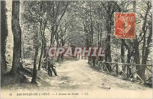 Ansichtskarte AK BAGNOLES-DE-L'ORNE L'Avenue du Dante