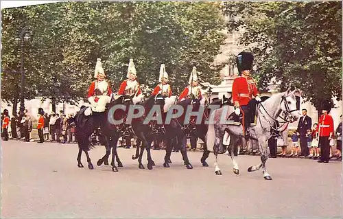 Moderne Karte LONDON Mounted Guards in the Mall