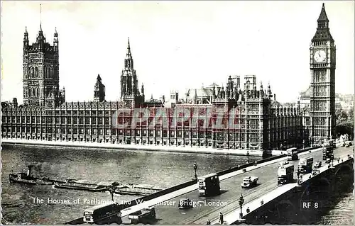 Cartes postales moderne LONDON Webmaster Bridge and Houses of Parlament