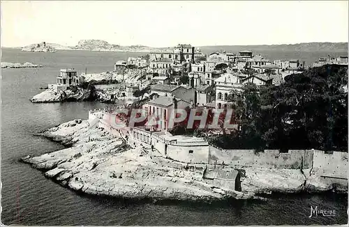 Cartes postales MARSEILLES Le Corniche - Le petit Nice et les Iles