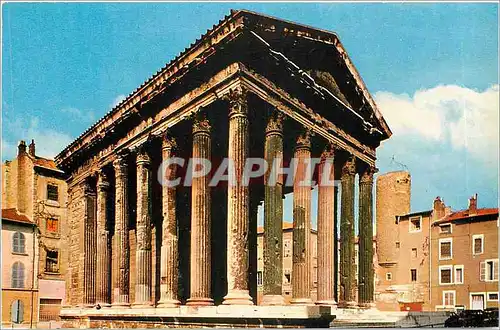 Ansichtskarte AK VIENNE SUR LE RHONE Temple Romain d'Auguste et de Livie