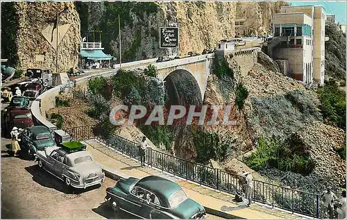 Moderne Karte MENTON Le Pont Saint-Louis - Frontiere France Italie