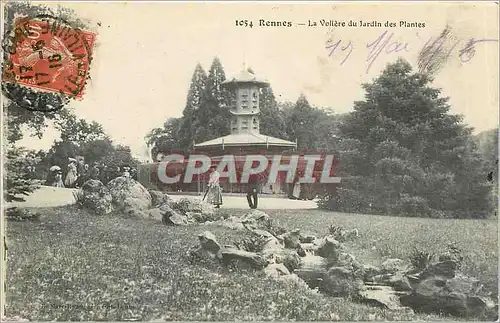 Cartes postales RENNES La Voiliere du Jardin des Plantes