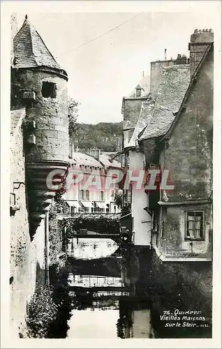 Ansichtskarte AK QUIMPER Vieilles Maisons sur le Steir