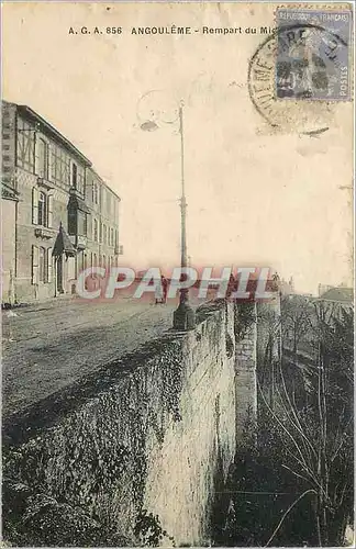Cartes postales ANGOULEME - Rempart du Midi