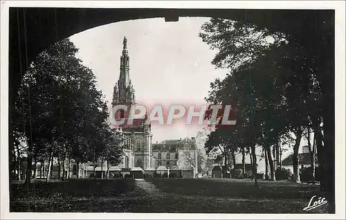 Cartes postales SAINTE-ANNE-D'AURAY BASILIQUE vue de la Scala