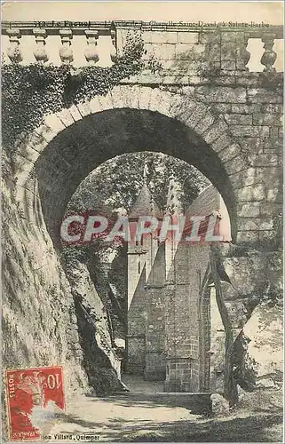 Cartes postales Le Faouet L'arche de la  chapelle Saint David a Sainte Barbe
