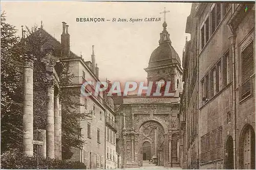 Cartes postales BESANCON  St Jean  Square CASTAN