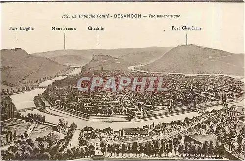 Cartes postales BESANCON  St Jean  Square CASTAN