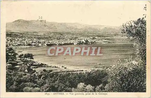 Cartes postales ANTIBES -vue generale  prise de la Garoupe