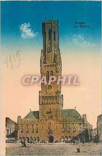 Cartes postales BRUGES Le Beffroi