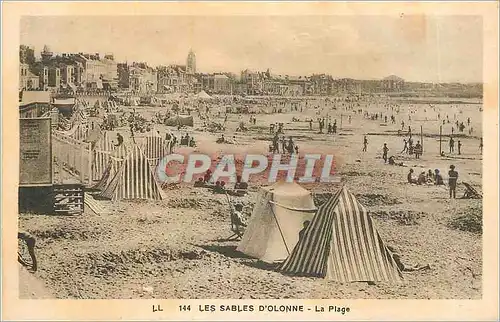 Cartes postales LES SABLES D'OLONNE - La Plage