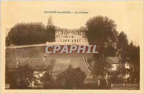 Cartes postales DIVONNE-LES-BAINS - Le Ch�teau