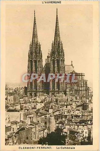 Cartes postales CLERMONT-FERRAND La Cathedrale