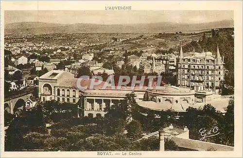 Cartes postales ROYAT Le Casino