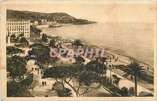 Cartes postales NICE Baie des Anges - Mont Baron