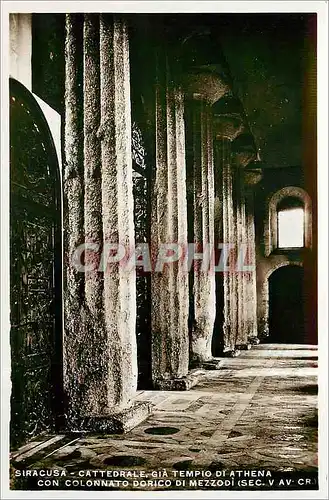 Cartes postales SEGESTA - CATTEDRALE GIA TEMPIO DI ATHENA