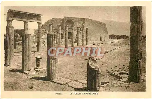 Ansichtskarte AK POMPEI - LE FORUM TRIANGULAIRE