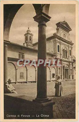 Cartes postales FIRENZE - CERTOSA - La Chiesa