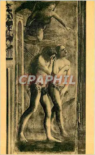 Cartes postales FIRENZE MASACCIO Adam et Eve chasses du Paradis