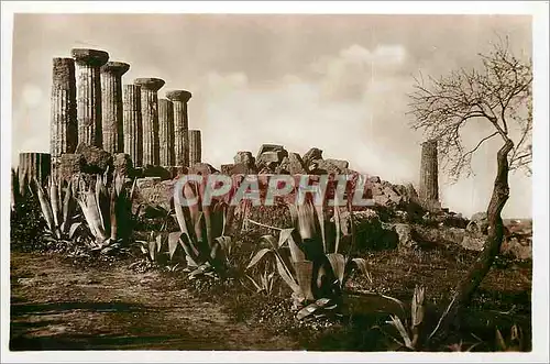 Cartes postales AGRIGENTO Temple of Herakles