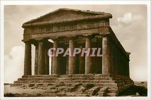Cartes postales AGRIGENTO Temple of Concrd