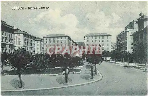 Cartes postales GENOVA-Piazza Palermo