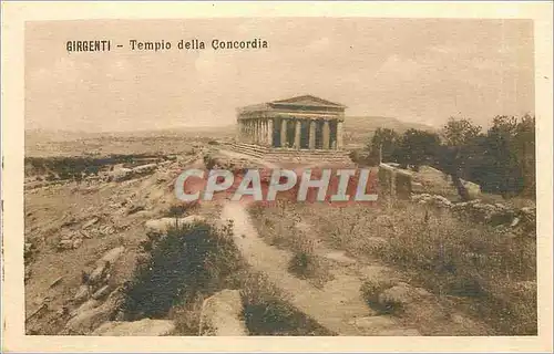 Cartes postales Girgenti