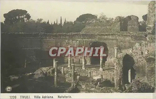 Cartes postales VILLA ADRIANA . VIALE DEI CIPRESSI(TIVOLI)