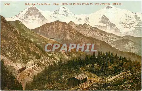 Cartes postales Schynige Platte-Bahn