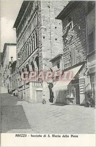 Cartes postales AREZZO Facciata di S.  Maria della Pieve