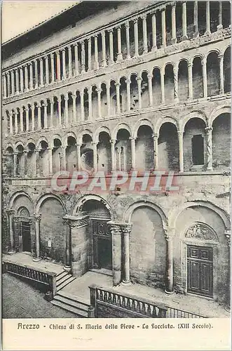 Cartes postales AREZZO Chiesa di S.  Maria della Pieve