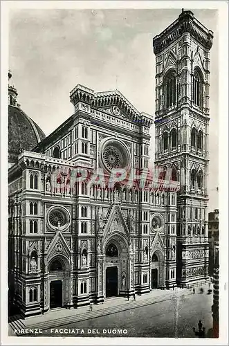 Cartes postales FIRENZE FACCIATA DEL DUOMO