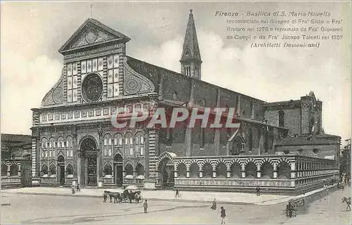 Cartes postales FIRENZE - Basillica di S. Maria Novella