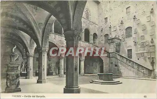 Ansichtskarte AK FIRENZE - Cortile del Bargello