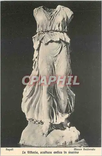 Cartes postales NAPOLI Museo Nazionale La Vittoria  scultura antica in marmo